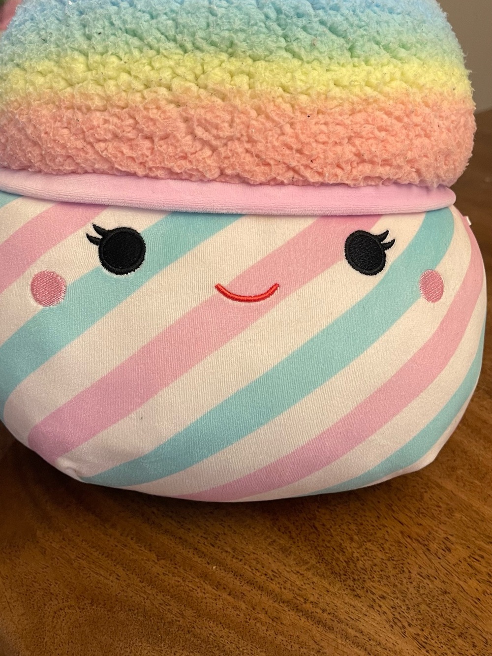 Squishmallows Bevin the snowcone 13” Plush Pillow